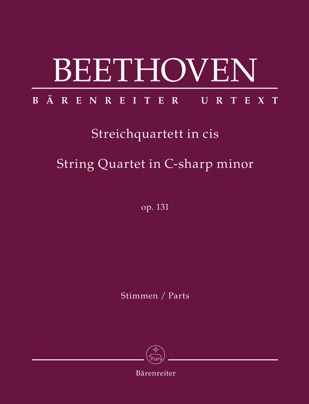 Beethoven, L.v - String Quartet in C-sharp minor, Op.131 (Urtext).