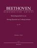 Beethoven, L.v - String Quartet in C-sharp minor, Op.131 (Urtext).