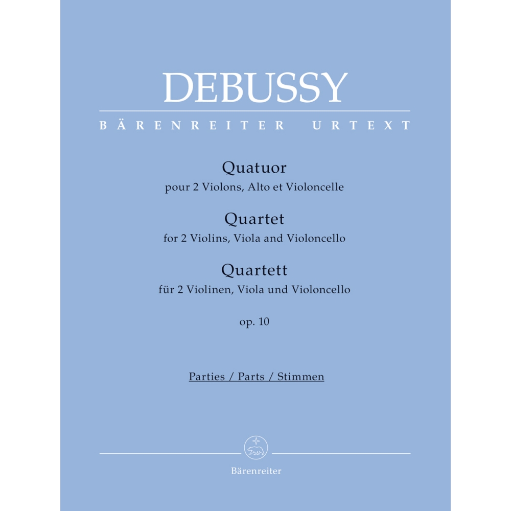 Debussy, Claude - String Quartet, Op.10 (Urtext).