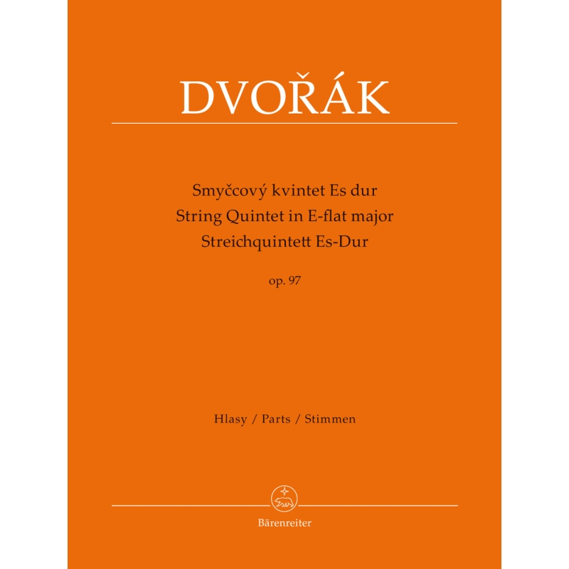Dvorak, Antonin - String Quintet in E-flat, Op.97.