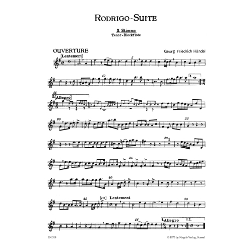 Handel, G.F - Rodrigo Suite...