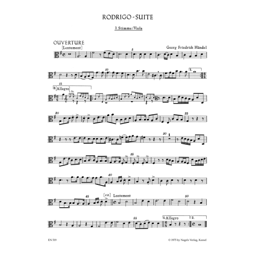 Handel, G.F - Rodrigo Suite...