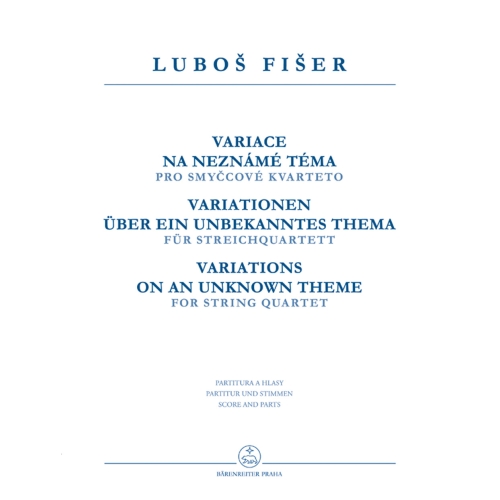 Fiser, Lubos - Variations on an Unknown Theme (1976).