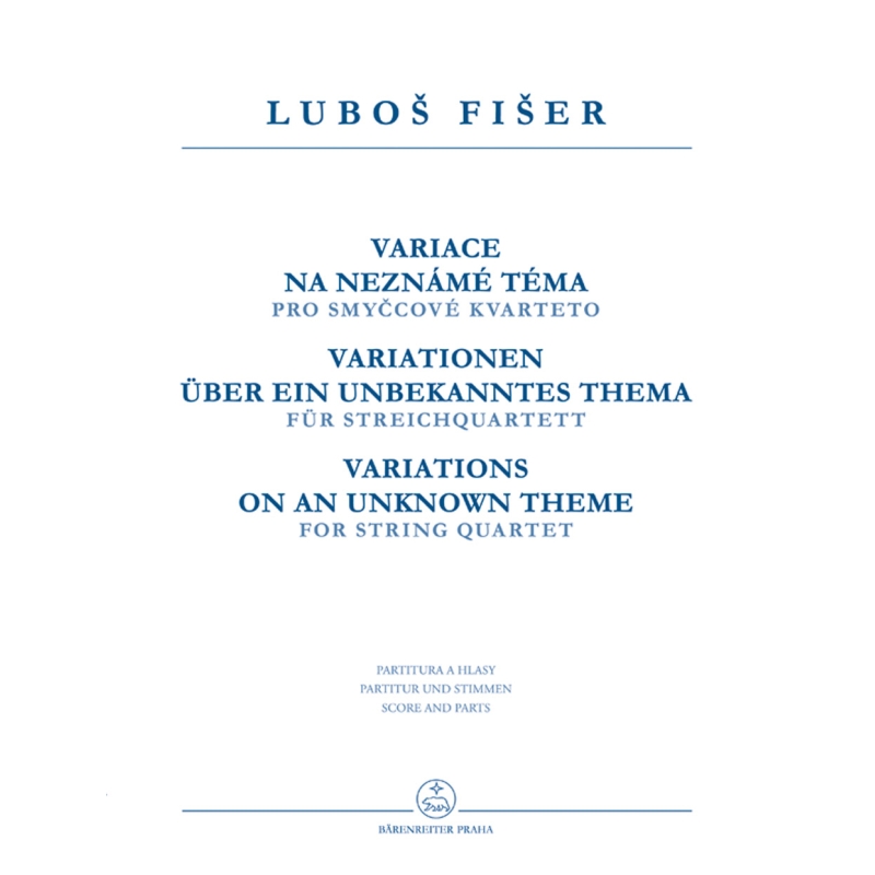 Fiser, Lubos - Variations on an Unknown Theme (1976).