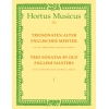 Trio Sonatas by Old English Masters, Bk.1. (W Williams, Sonata in A min, W Corbet, Sonata in C maj).