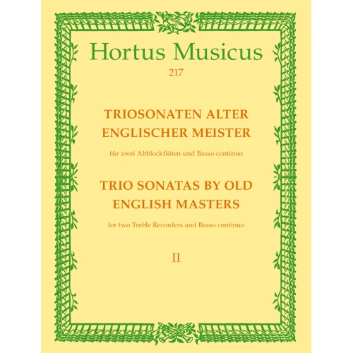Trio Sonatas by Old English...