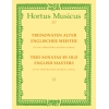 Trio Sonatas by Old English Masters, Bk.2. (D Purcell, Sonata in F maj, R Valentine, Sonata in C min).