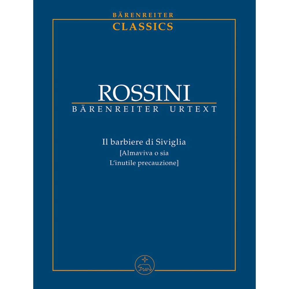 Rossini, Gioachino - Il barbiere di Siviglia (It) (Urtext).