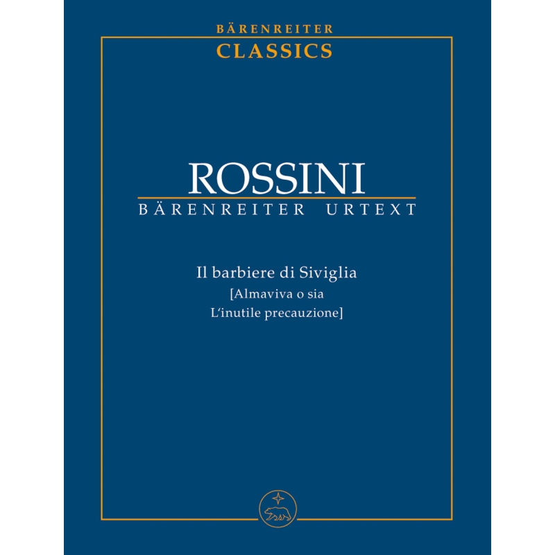 Rossini, Gioachino - Il barbiere di Siviglia (It) (Urtext).
