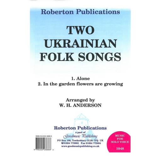 arr. Anderson, William, H - Two Ukrainian Folk Songs