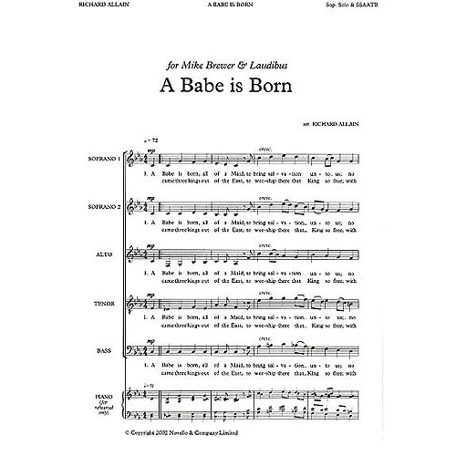 Richard Allain: A Babe Is Born