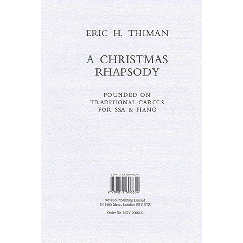 Thiman, Eric - A Christmas...