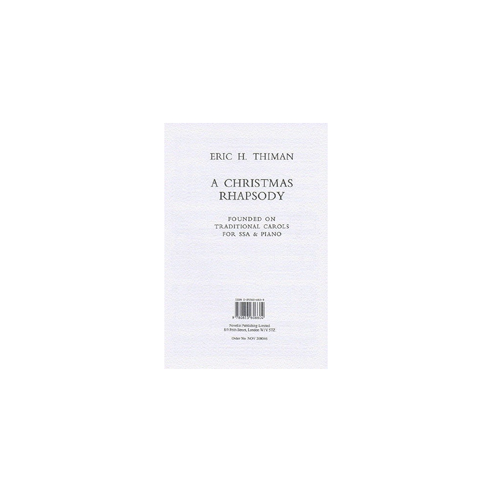 Thiman, Eric - A Christmas Rhapsody