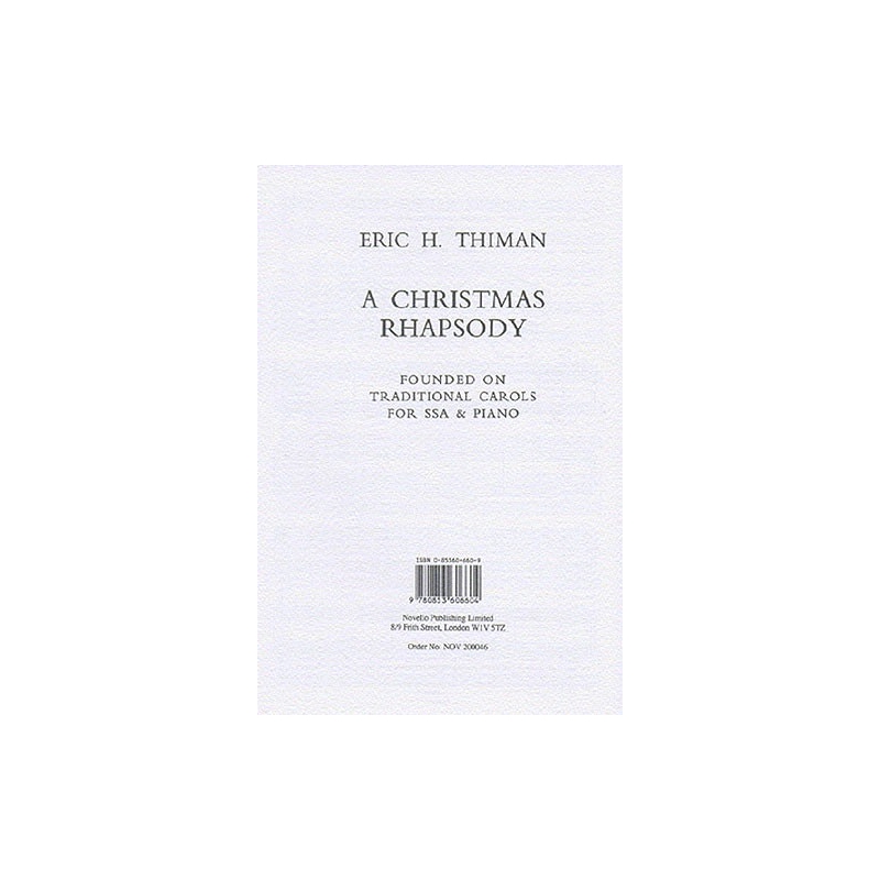 Thiman, Eric - A Christmas Rhapsody
