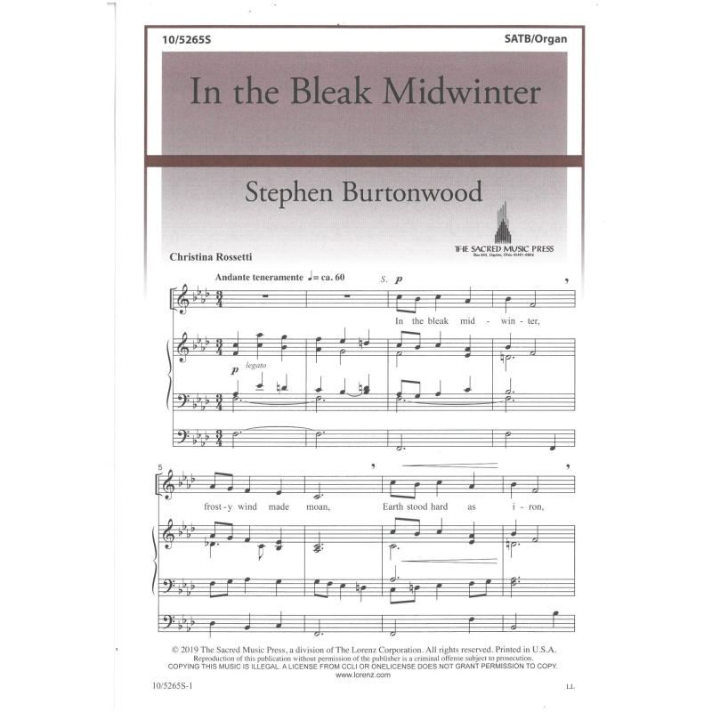 Burtonwood, Stephen - In the Bleak Midwinter
