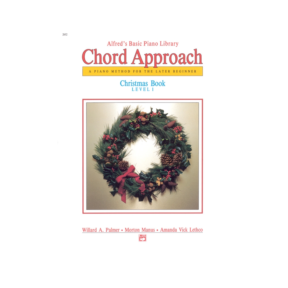 Alfred's Basic Piano: Chord Approach Christmas Book 1