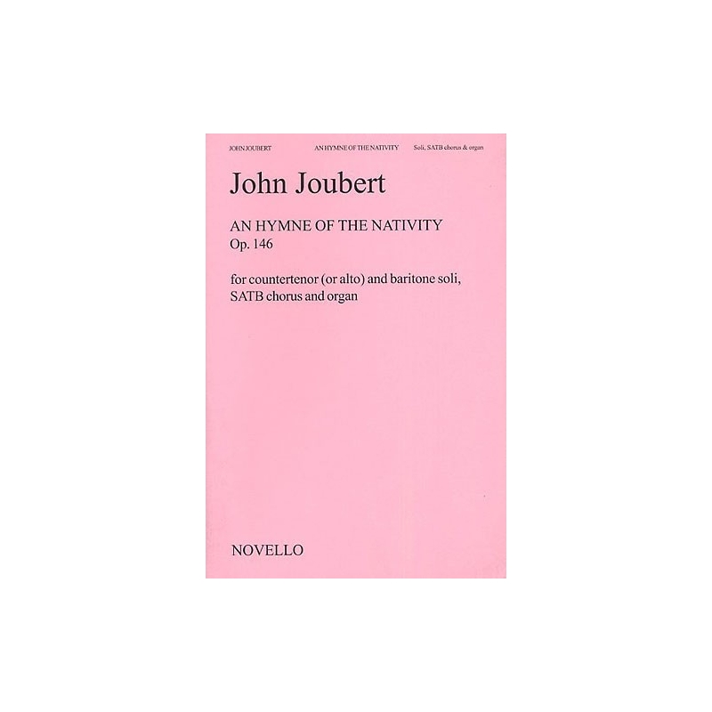 Joubert: An Hymn Of The Nativity (Vocal Score)