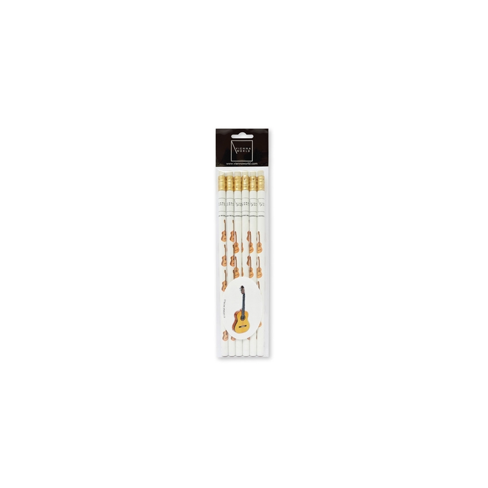 Pencil set Guitar (6 pcs)