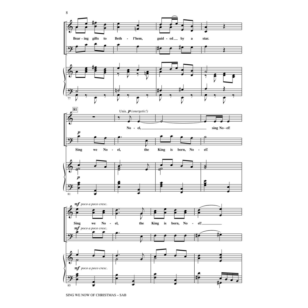 Sing We Now of Christmas