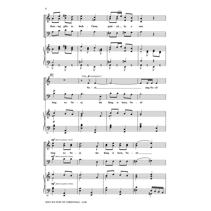 Sing We Now of Christmas