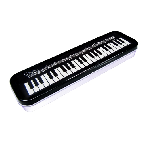 Tin Pencil Case Keyboard Design