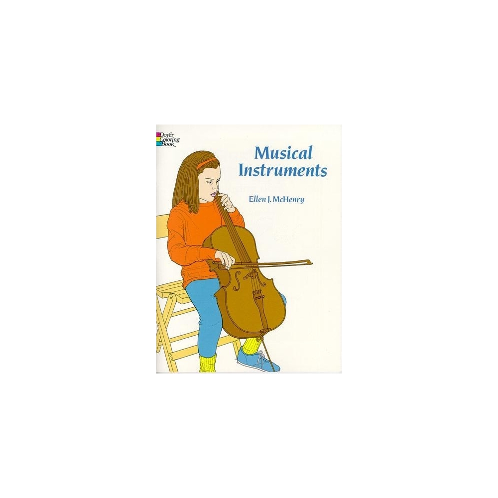 Musical Instruments Colouring Book