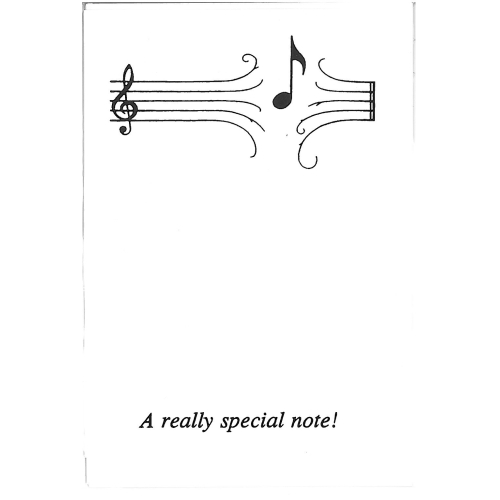 A Really Special Note Card
