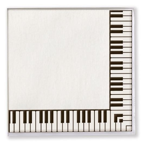 Paper napkins Keyboard 33x33cm