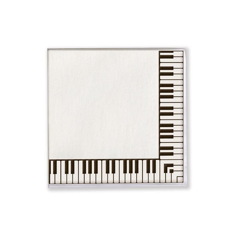 Keyboard Paper Napkins - 20 Pack