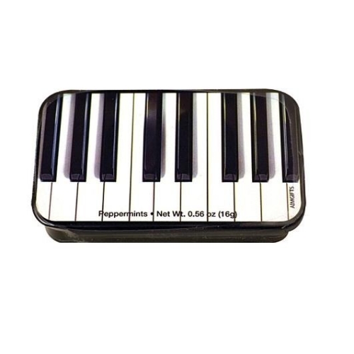 Tin of Sugarfree Mints - Piano Keyboard