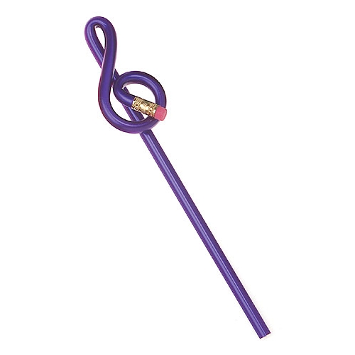 Bentcil Treble Clef Purple...