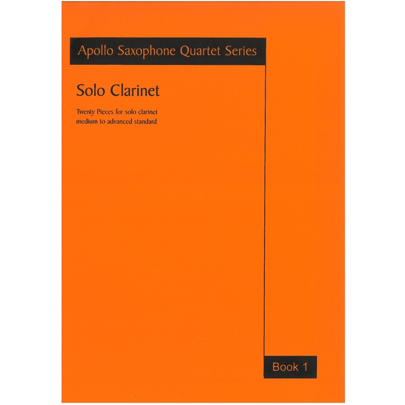 Solo Clarinet, Book 1