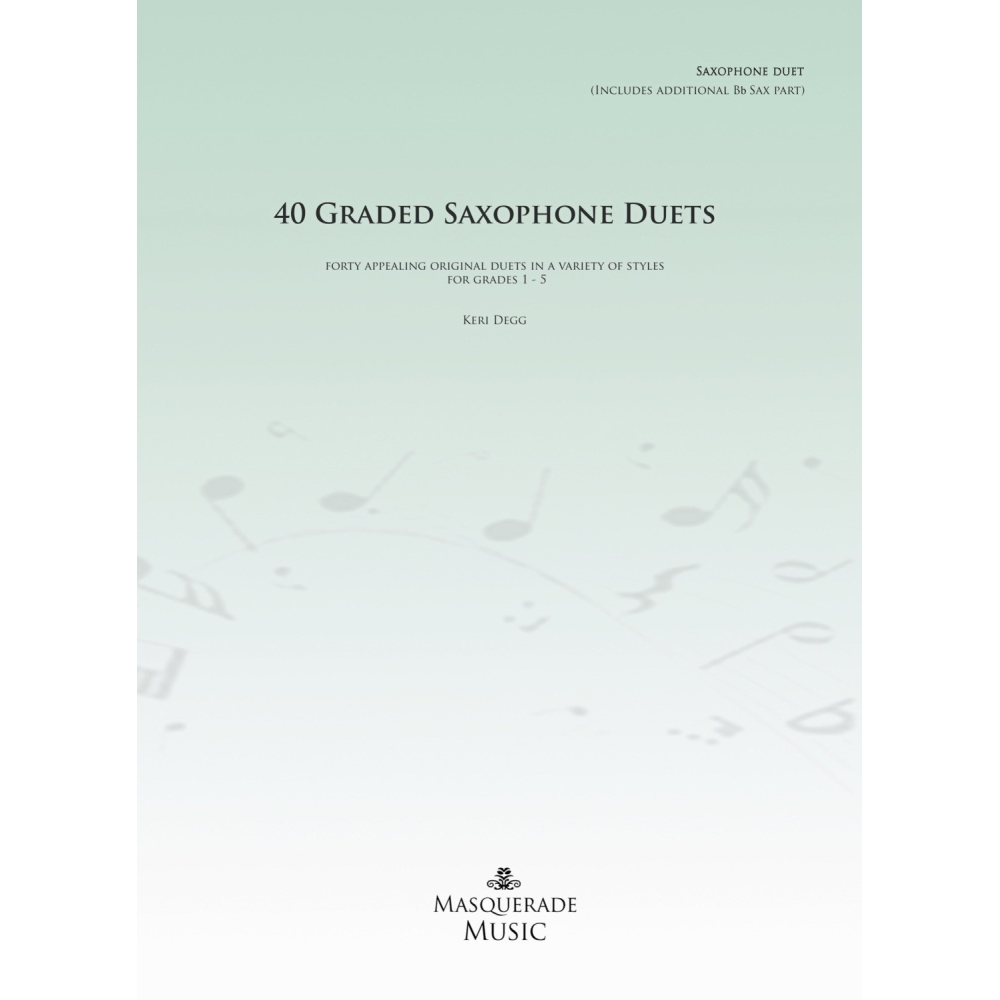 Degg - 40 Graded Saxophone Duets