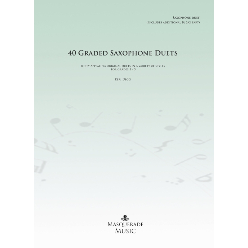 Degg - 40 Graded Saxophone Duets