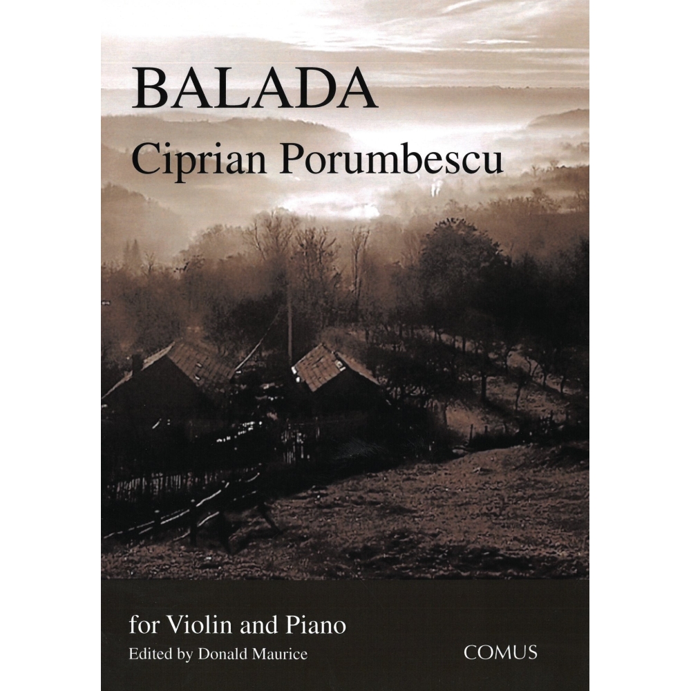 Porembescu, Ciprian - Balada (Violin and Piano)