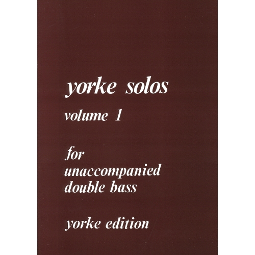 Slatford, Rodney - Yorke Unaccompanied Solos. Volume 1