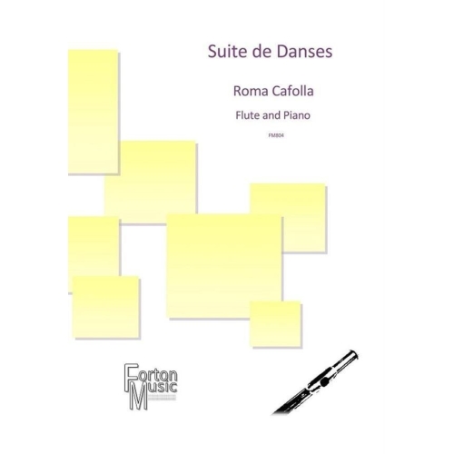 Cafolla, Roma - Suite de Danses for Flute and Piano