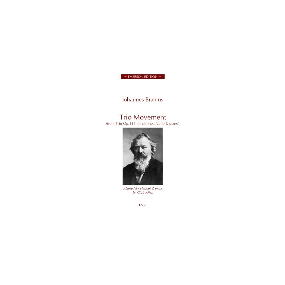 Brahms, Johannes - Trio Movement
