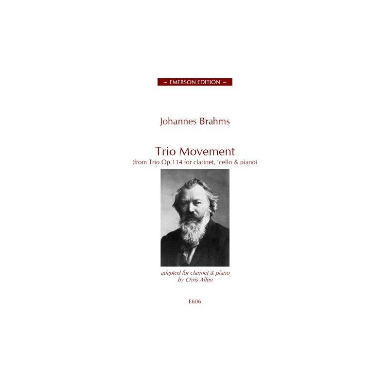 Brahms, Johannes - Trio Movement from Op.114 op.114 
