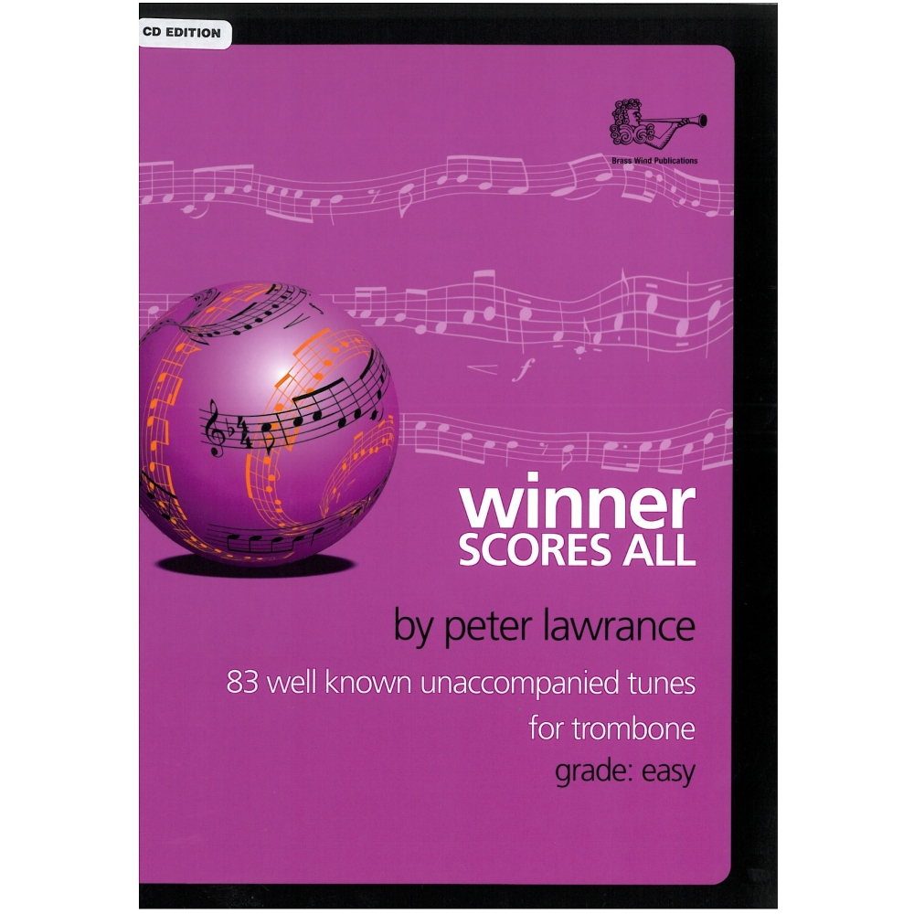 Winner Scores All for trombone with CD