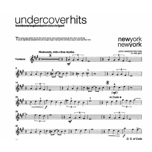 Undercover Hits for Trombone TC