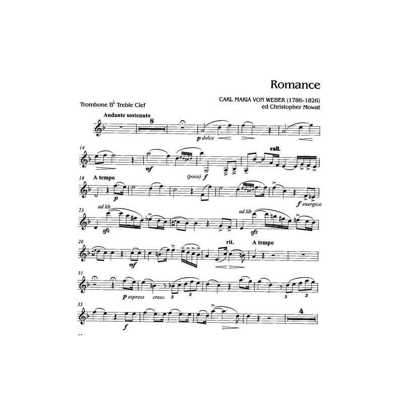 Weber shop romance trombone