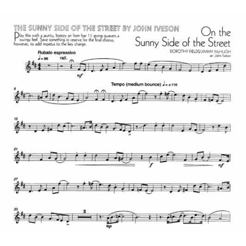 The Sunny Side Of The Street (trombone, treble clef)