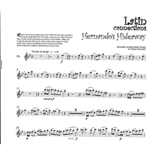 Latin Connections for Flute