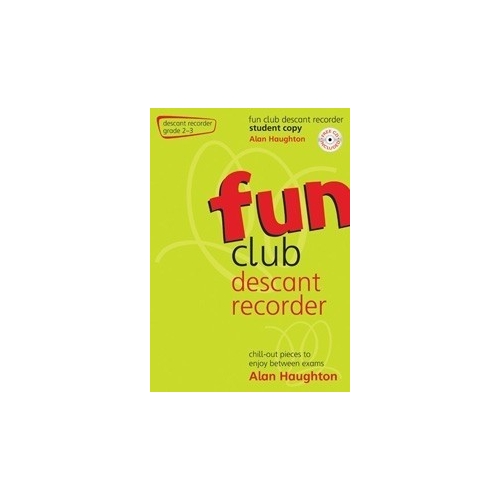 Fun Club Descant Recorder - Grade 2-3 Student