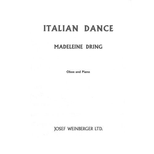 Dring, Madeleine - Italian Dance (Oboe & Pf)