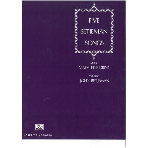 Dring, Madaleine - Five Betjeman Songs