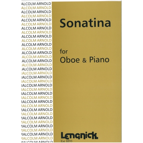 Arnold, Malcolm - Sonatina for Oboe
