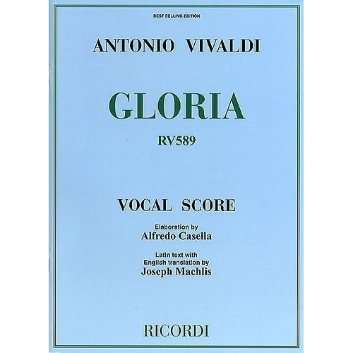 Vivaldi, Antonio - Gloria RV 589 (Ricordi Vocal Score)