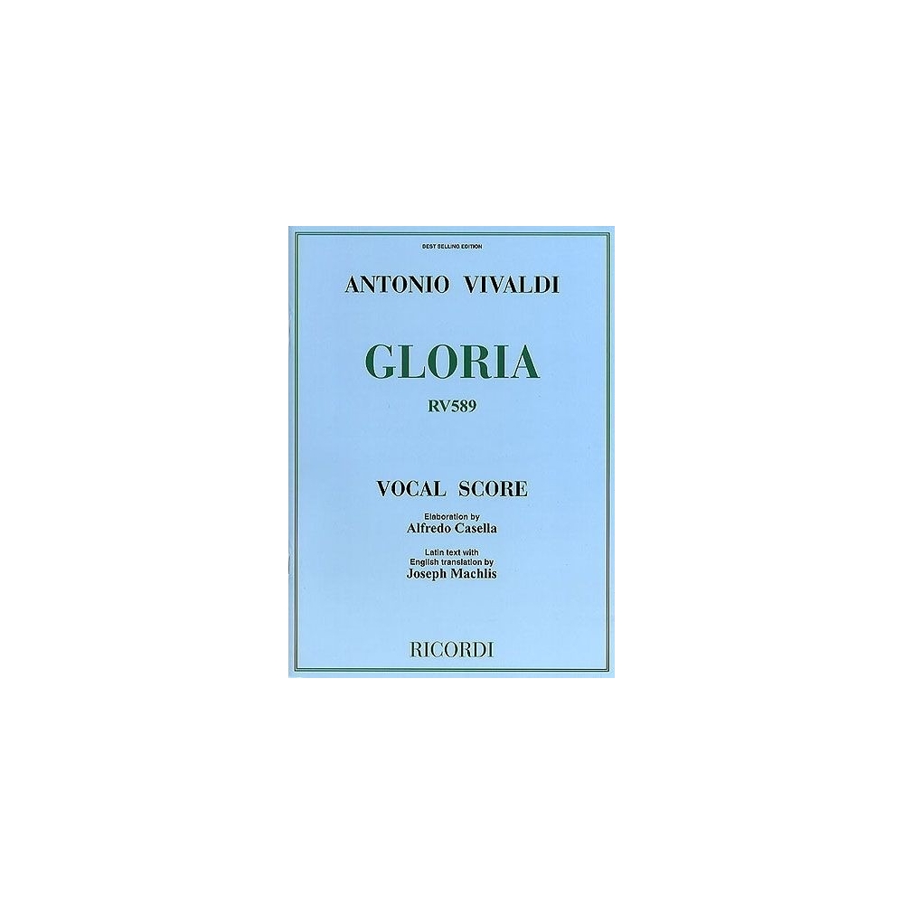 Vivaldi, Antonio - Gloria RV 589 (Ricordi Vocal Score)